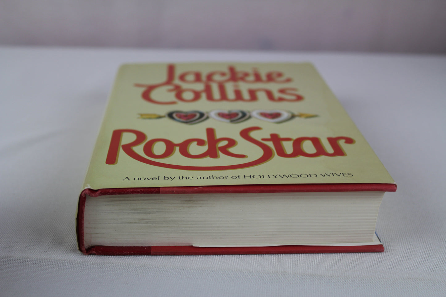 Rock Star by Jackie Collins, Brian Aris, Paul Bacon - Jacket design