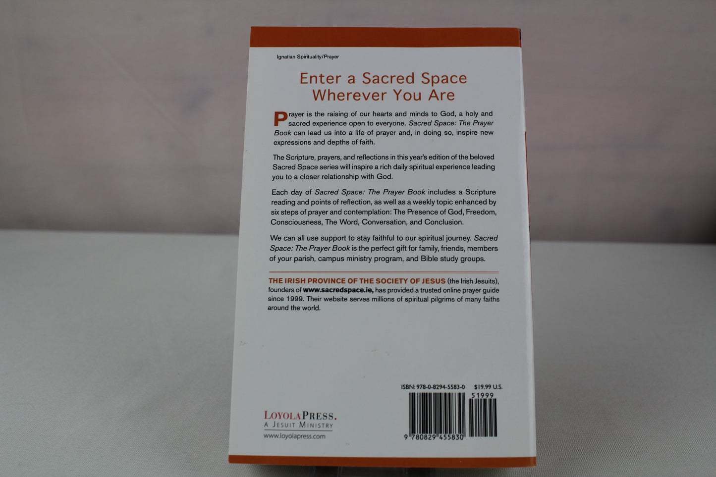Sacred Space: The Prayer Book 2024 by The Irish Jesuits