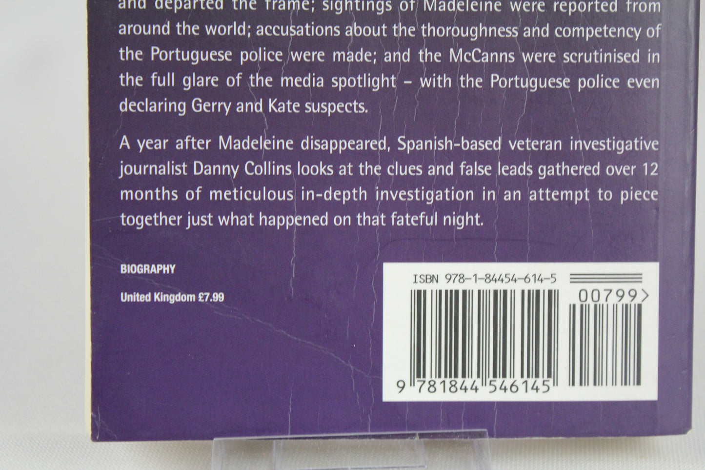 Vanished - The Truth About The Disappearance Of Madeline Mccann by Danny Collins