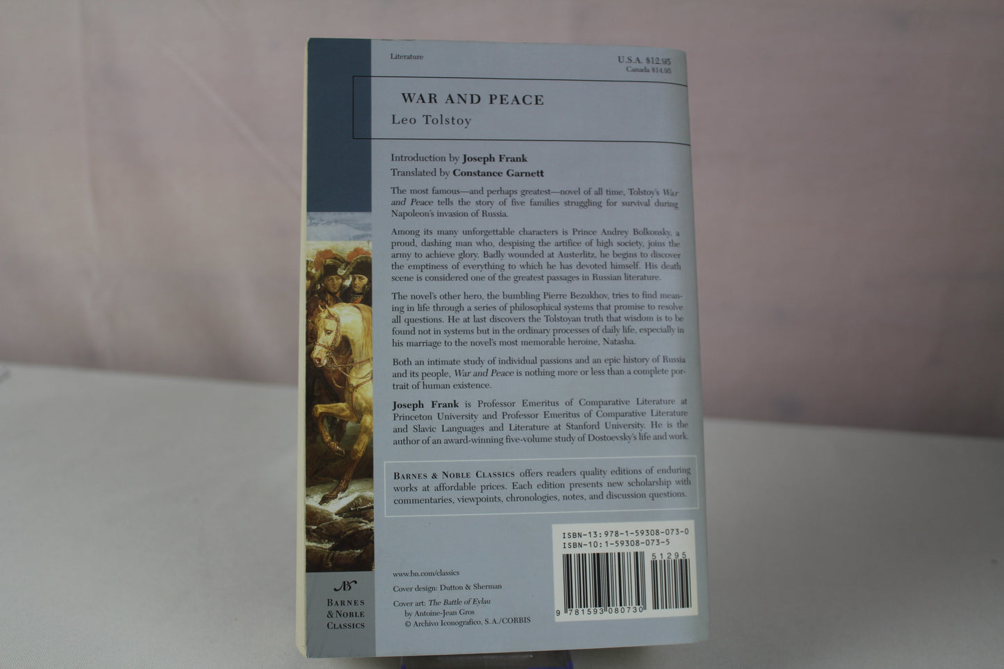 War and Peace (Barnes & Noble Classics) by Leo Tolstoy, Constance Garnett, Joseph Frank, Lena Lencek