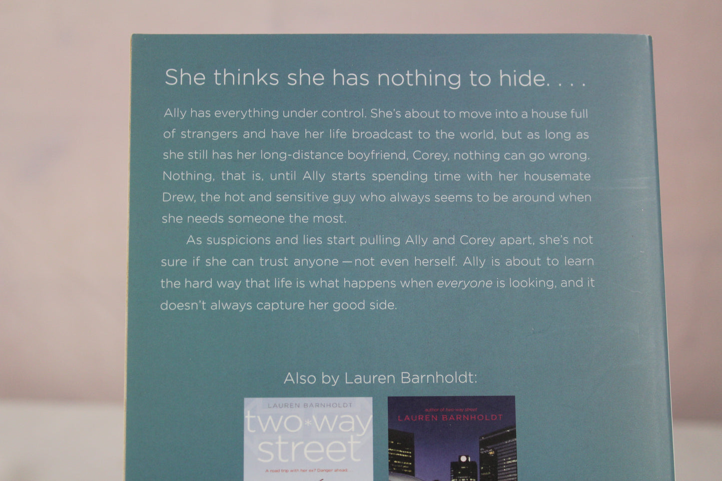 Watch Me by Lauren Barnholdt