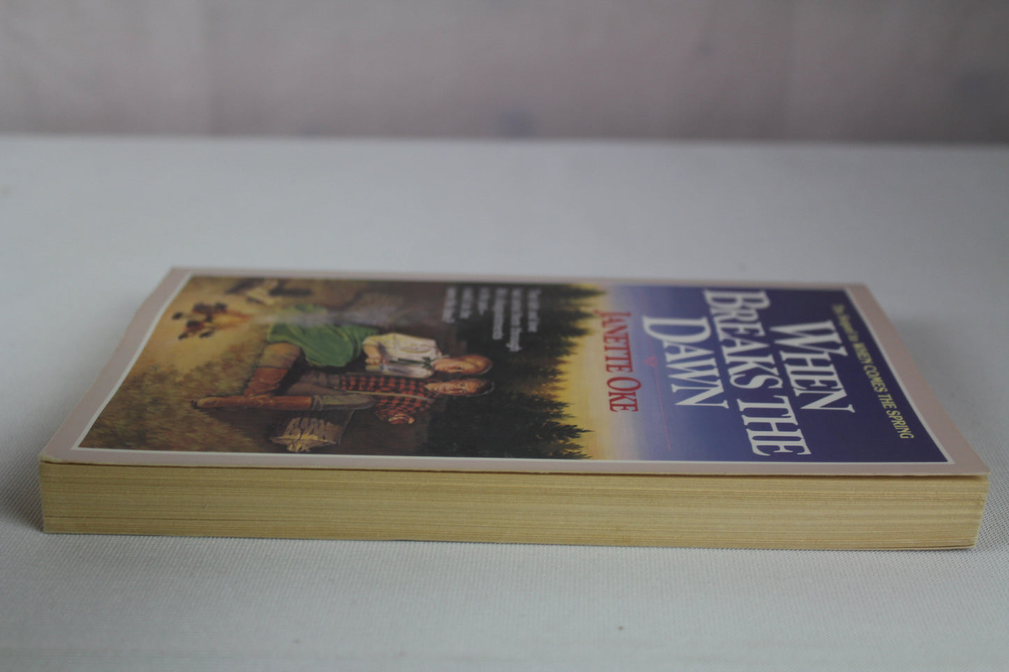 When Breaks the Dawn (Canadian West) by Janette Oke
