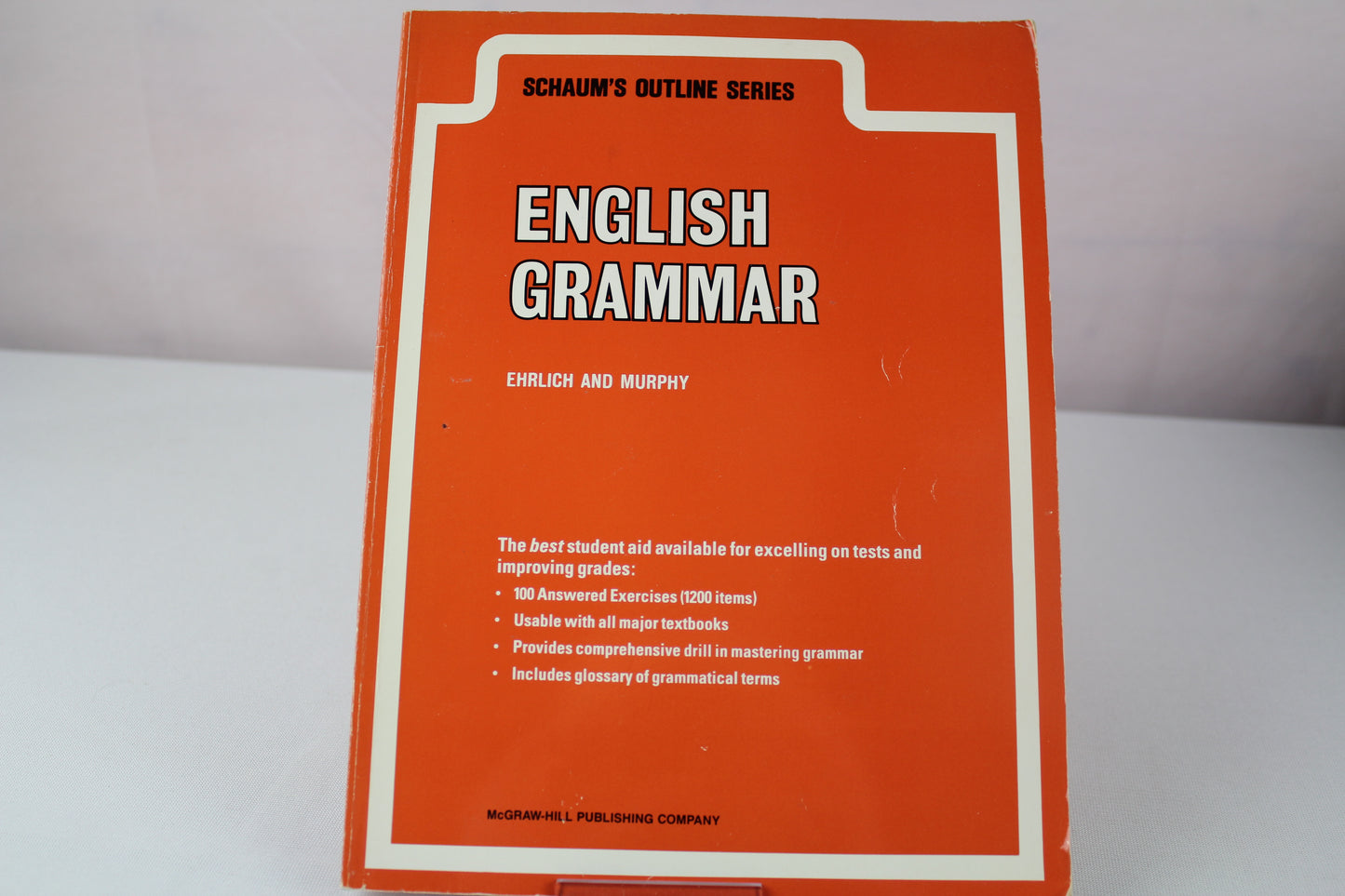 Schaum's outline of English grammar (Schaum's outline series) by Eugene H Ehrlich
