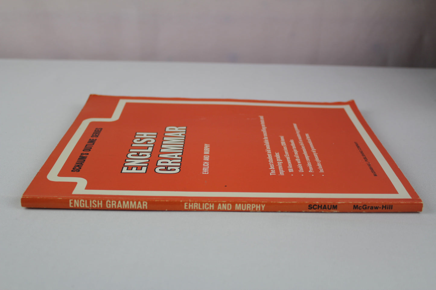 Schaum's outline of English grammar (Schaum's outline series) by Eugene H Ehrlich