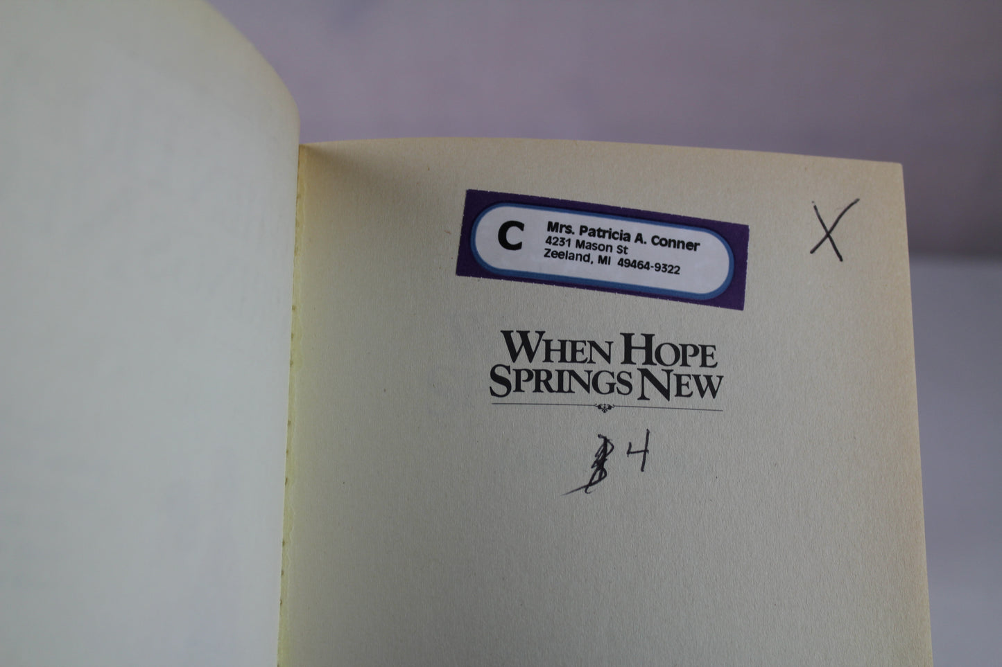 When Hope Springs New (Canadian West #4) by Janette Oke