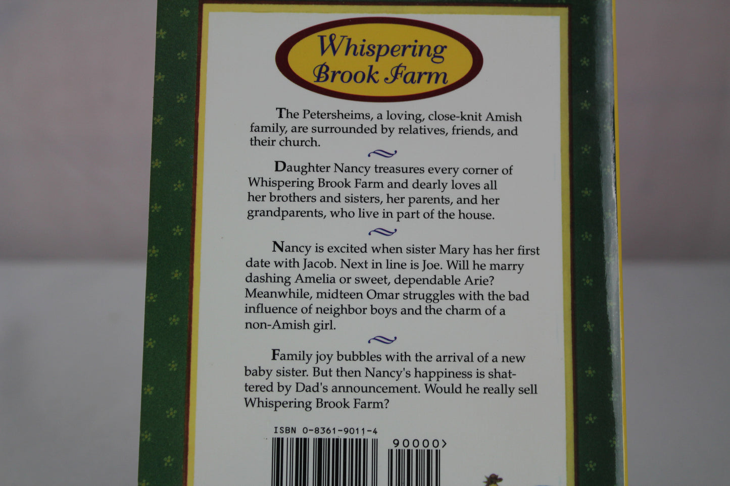 Whispering Brook Farm (Whispering Brook Series) by Carrie Bender