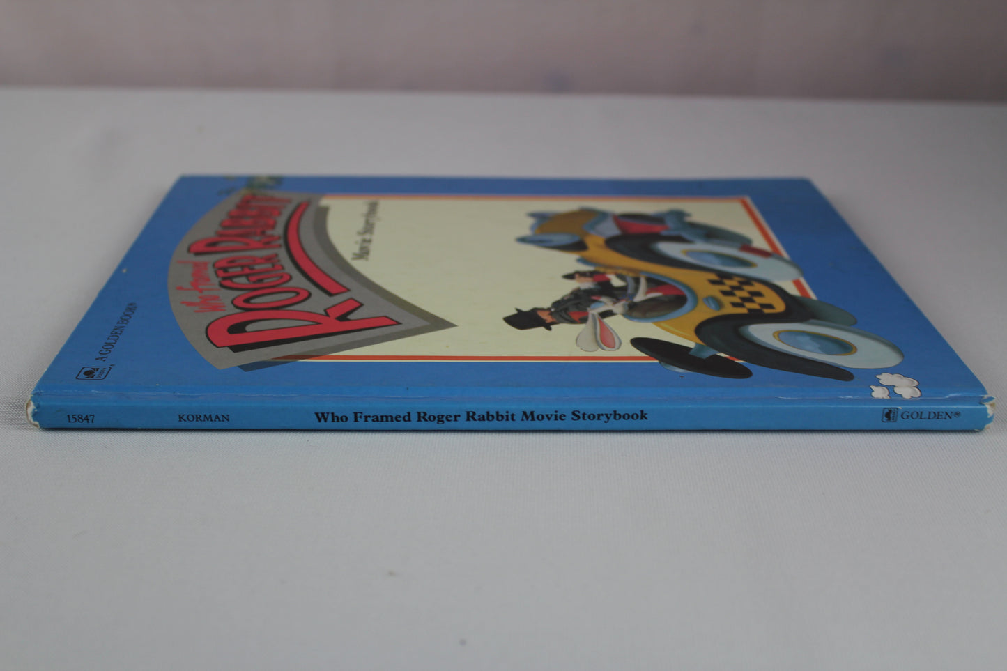 Who Framed Roger Rabbit Movie Storybook (A Golden Book) by Justine Korman