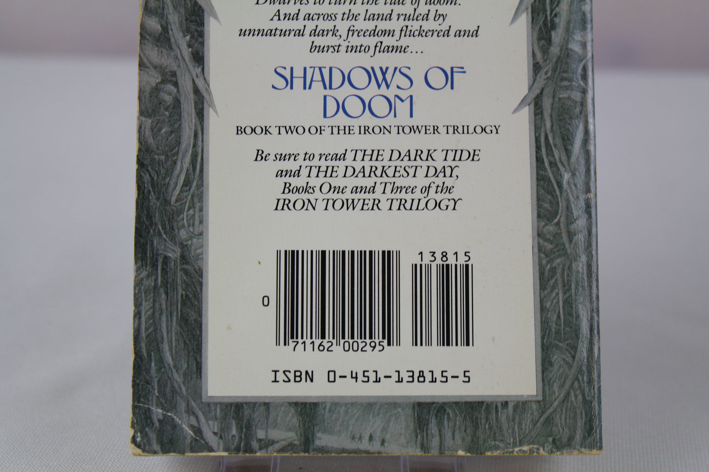 Shadows of Doom (Iron Tower Trilogy, Bk. 2) by Dennis L. McKiernan