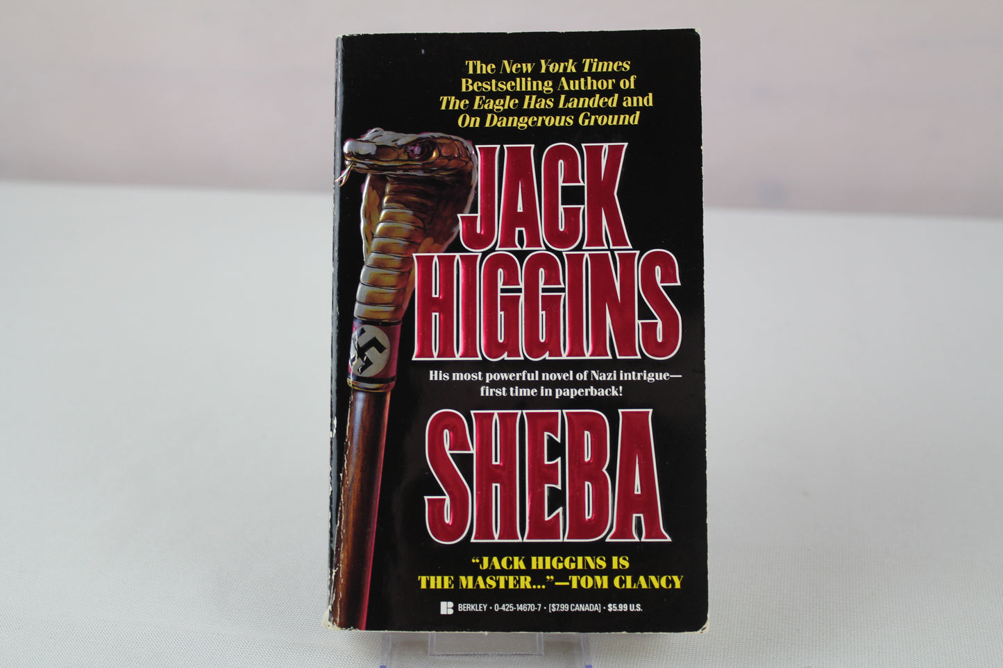 Sheba: A Spy Thriller by Jack Higgins