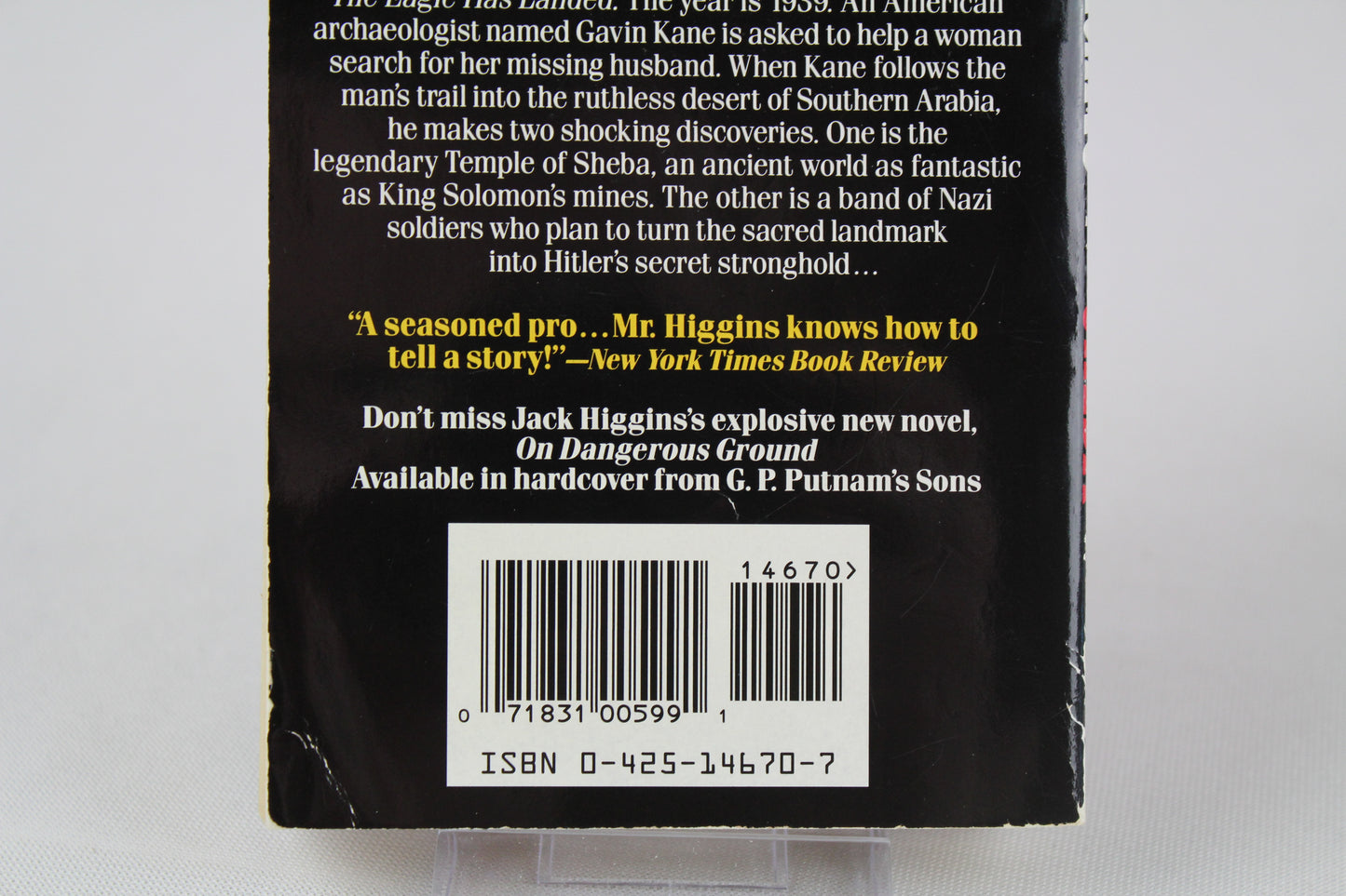Sheba: A Spy Thriller by Jack Higgins