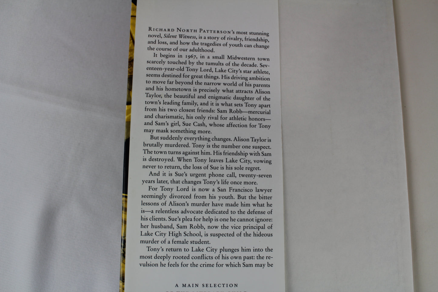 Silent Witness by Richard North Patterson