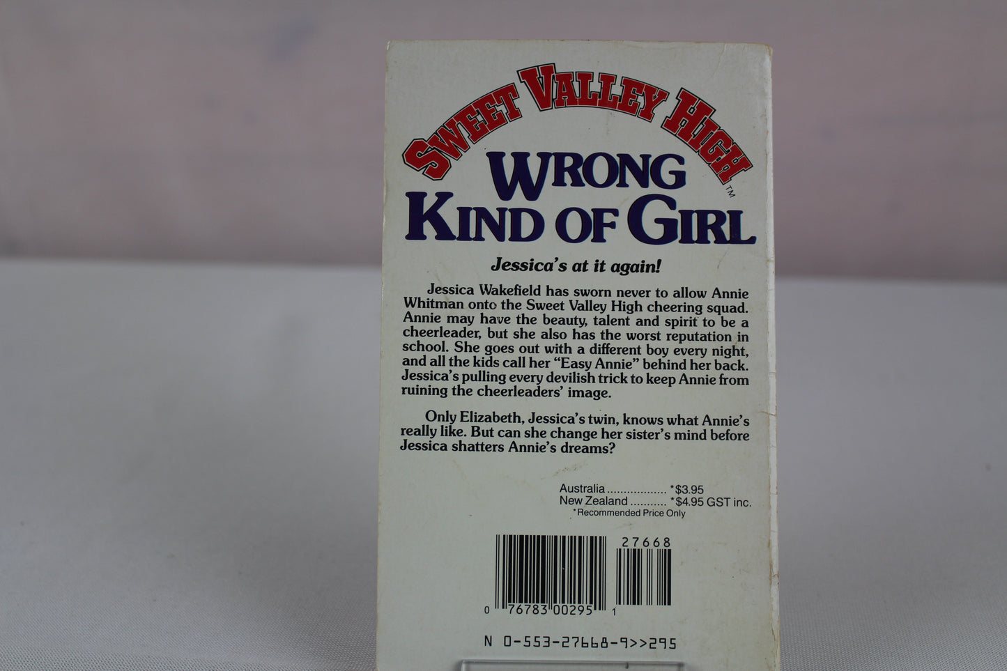 Wrong Kind of Girl (Sweet Valley High #10) by Francine Pascal
