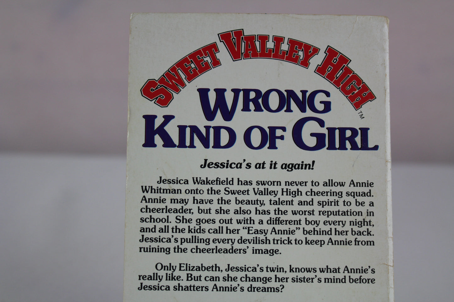 Wrong Kind of Girl (Sweet Valley High #10) by Francine Pascal