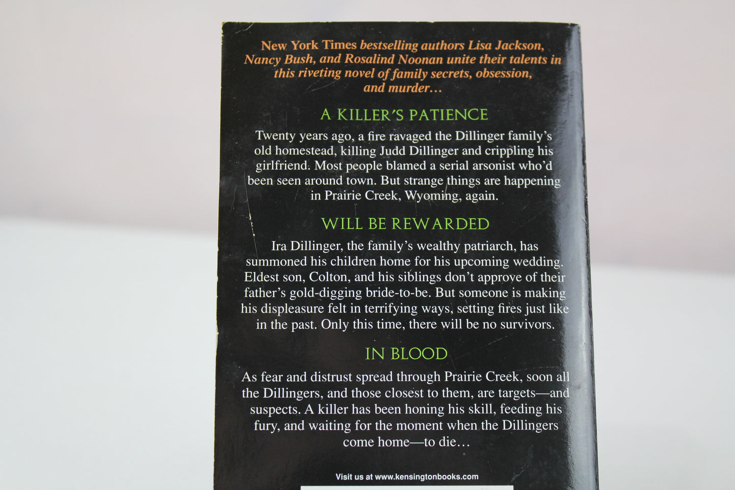 Sinister (The Wyoming Series) by Lisa Jackson, Nancy Bush, Rosalind Noonan