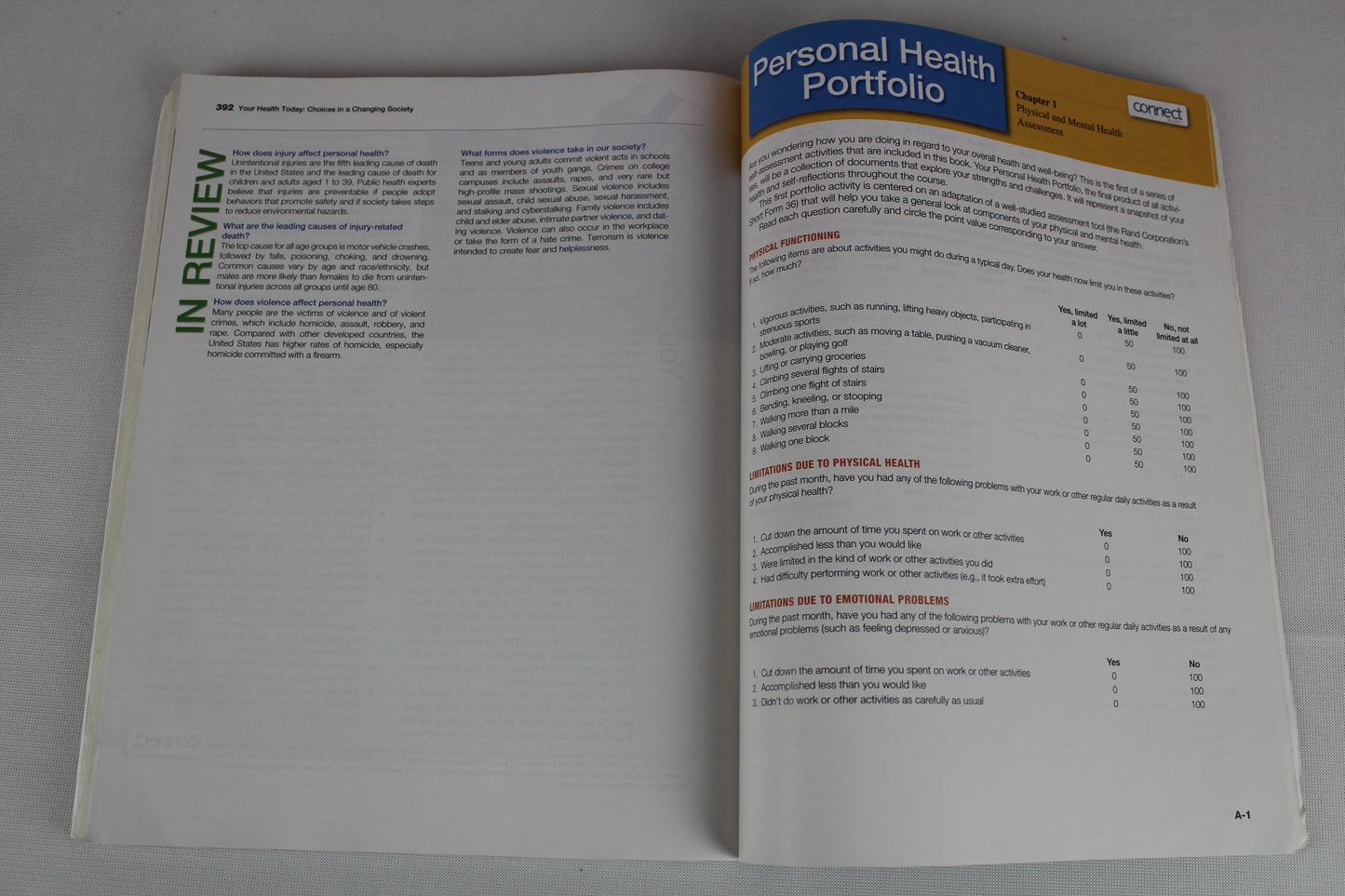 Your Health Today: Choices in a Changing Society by Michael Teague, Sara Mackenzie, David Rosenthal