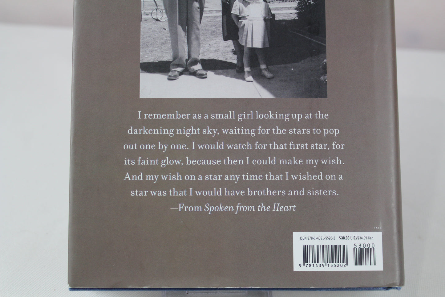 Spoken from the Heart by Laura Bush