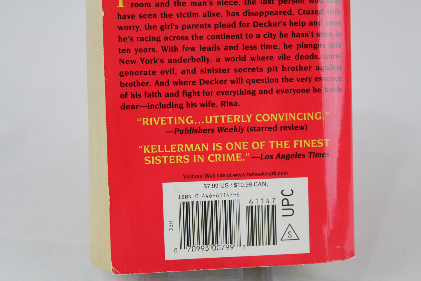 Stone Kiss (Peter Decker/Rina Lazarus) by Faye Kellerman