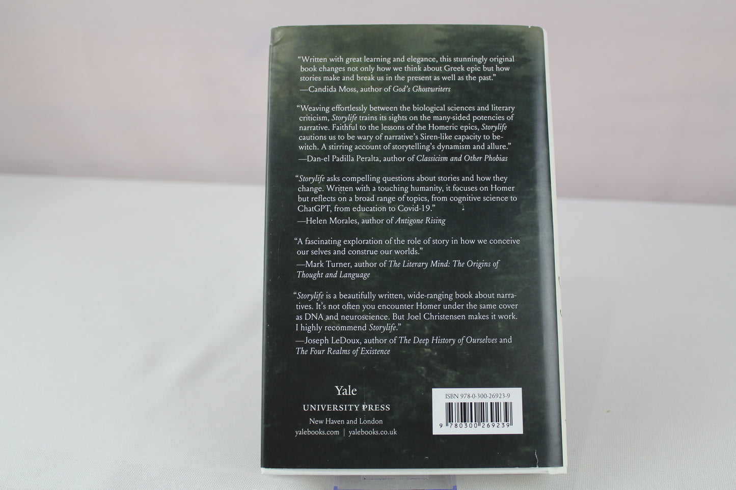 Storylife: On Epic, Narrative, and Living Things by Joel P. Christensen