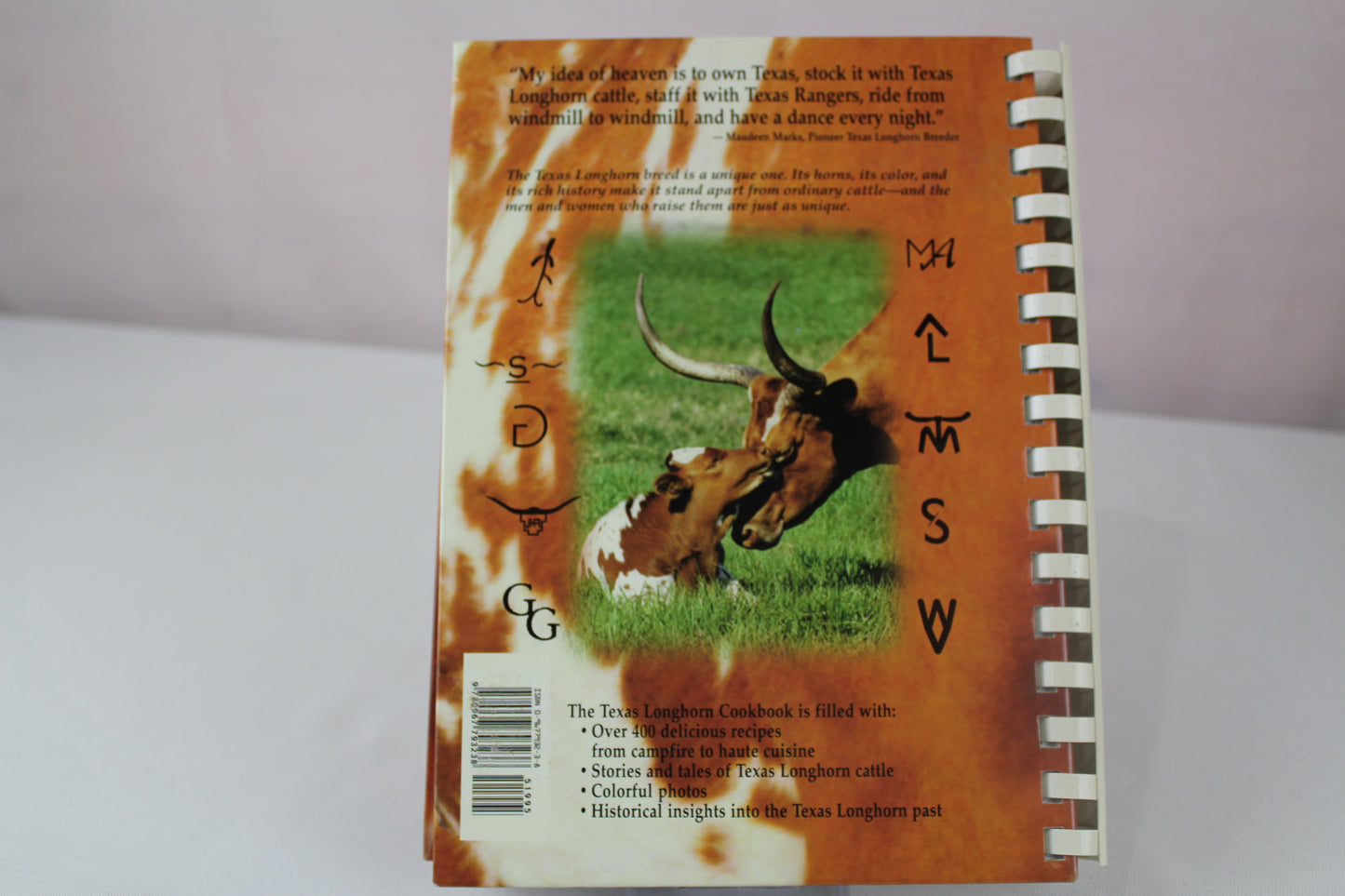 Texas Longhorn Cookbook: And Campfire Tales by Texas Longhorn Breeders' Association