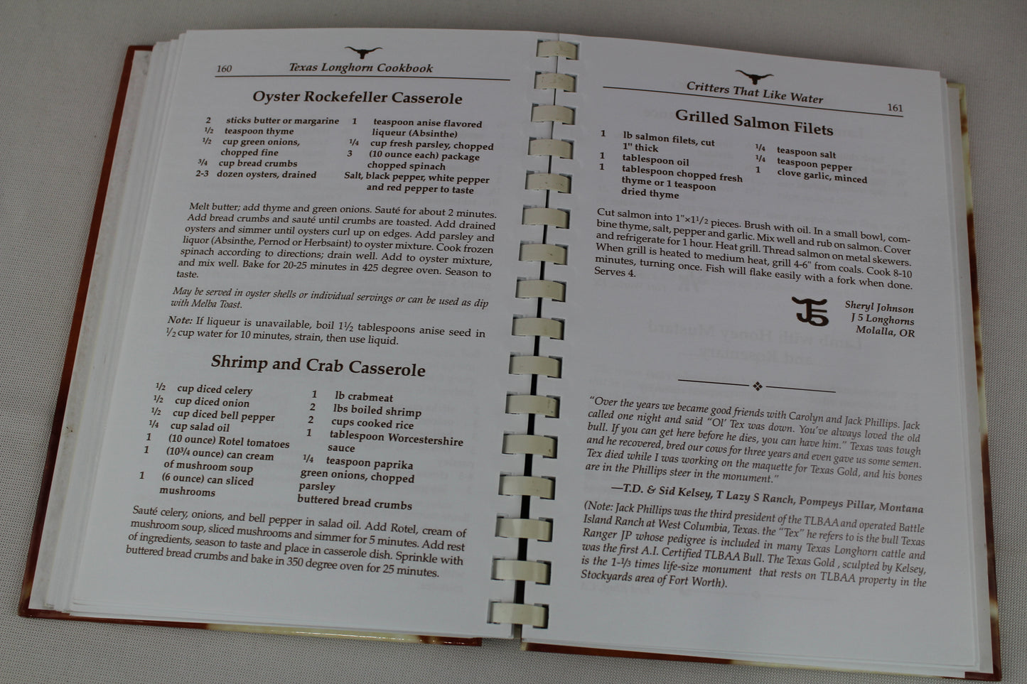 Texas Longhorn Cookbook: And Campfire Tales by Texas Longhorn Breeders' Association