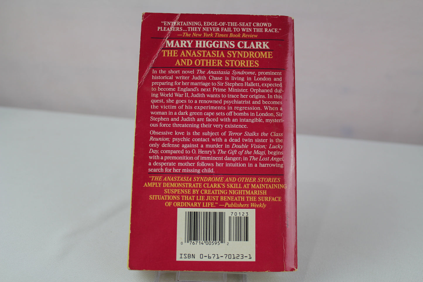 The Anastasia Syndrome by Mary Higgins Clark