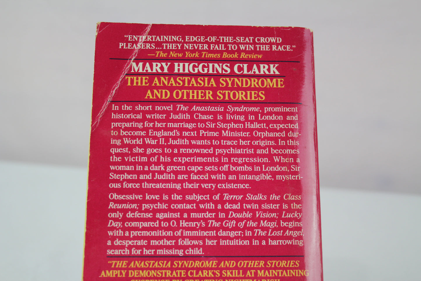 The Anastasia Syndrome by Mary Higgins Clark