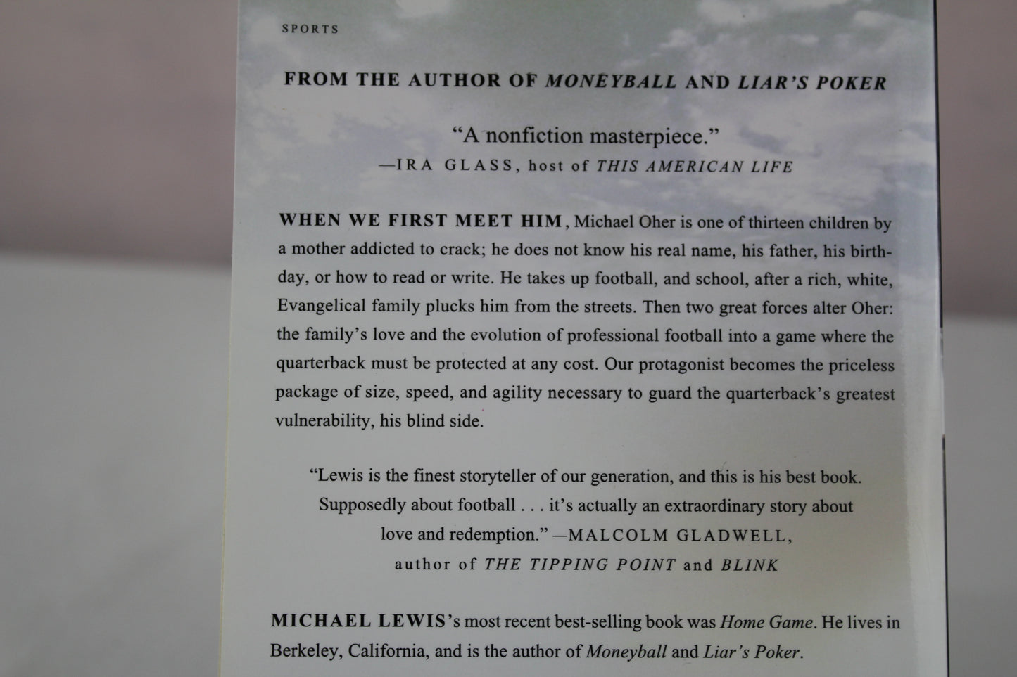 The Blind Side (Movie Tie-in Edition) by Michael Lewis