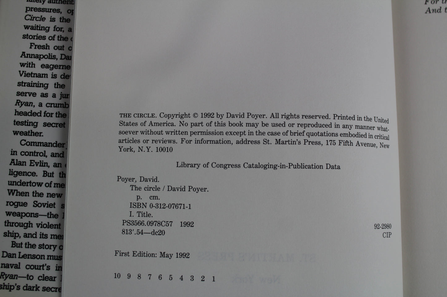 The Circle (Dan Lenson Novels) by David Poyer