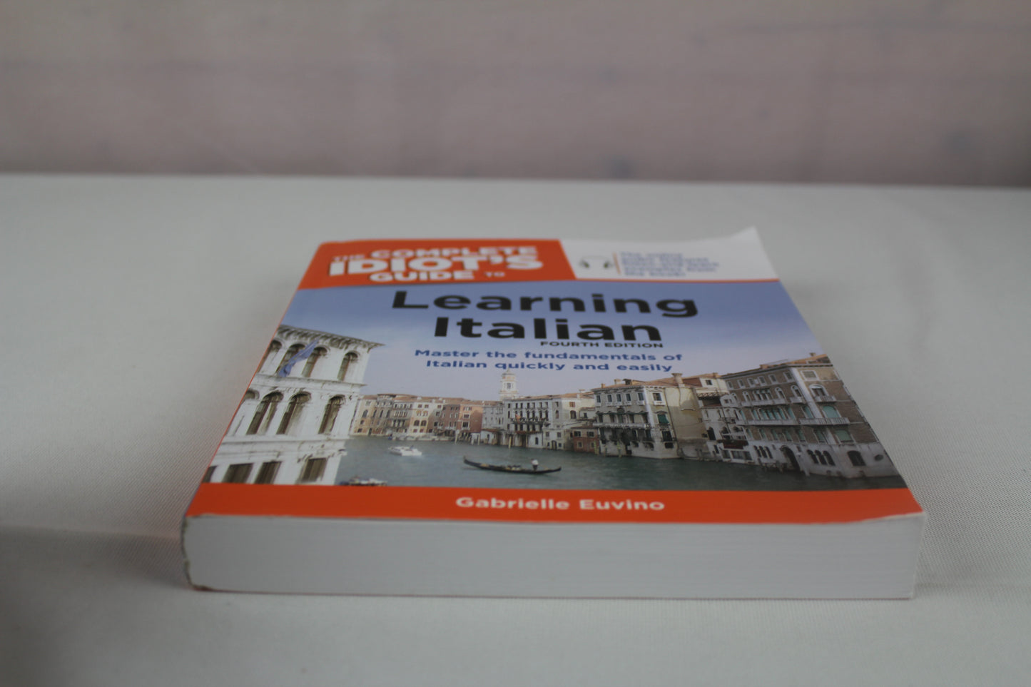 The Complete Idiot's Guide to Learning Italian (English and Italian Edition) by Gabrielle Ann Euvino