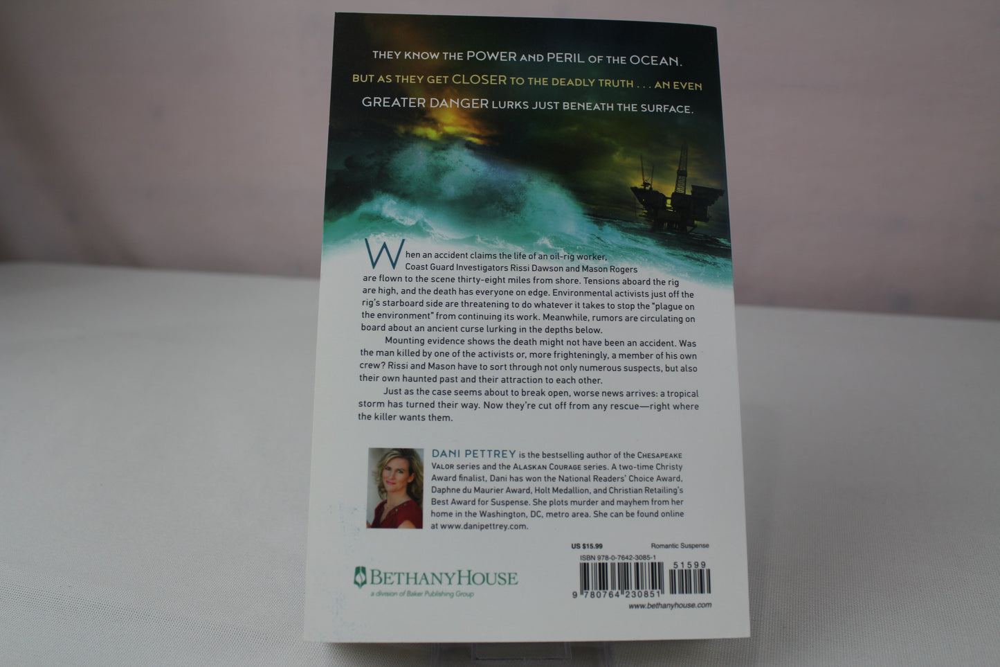 The Crushing Depths: A Military Mystery Suspense Thriller Workplace Romance (Coastal Guardians) by Dani Pettrey
