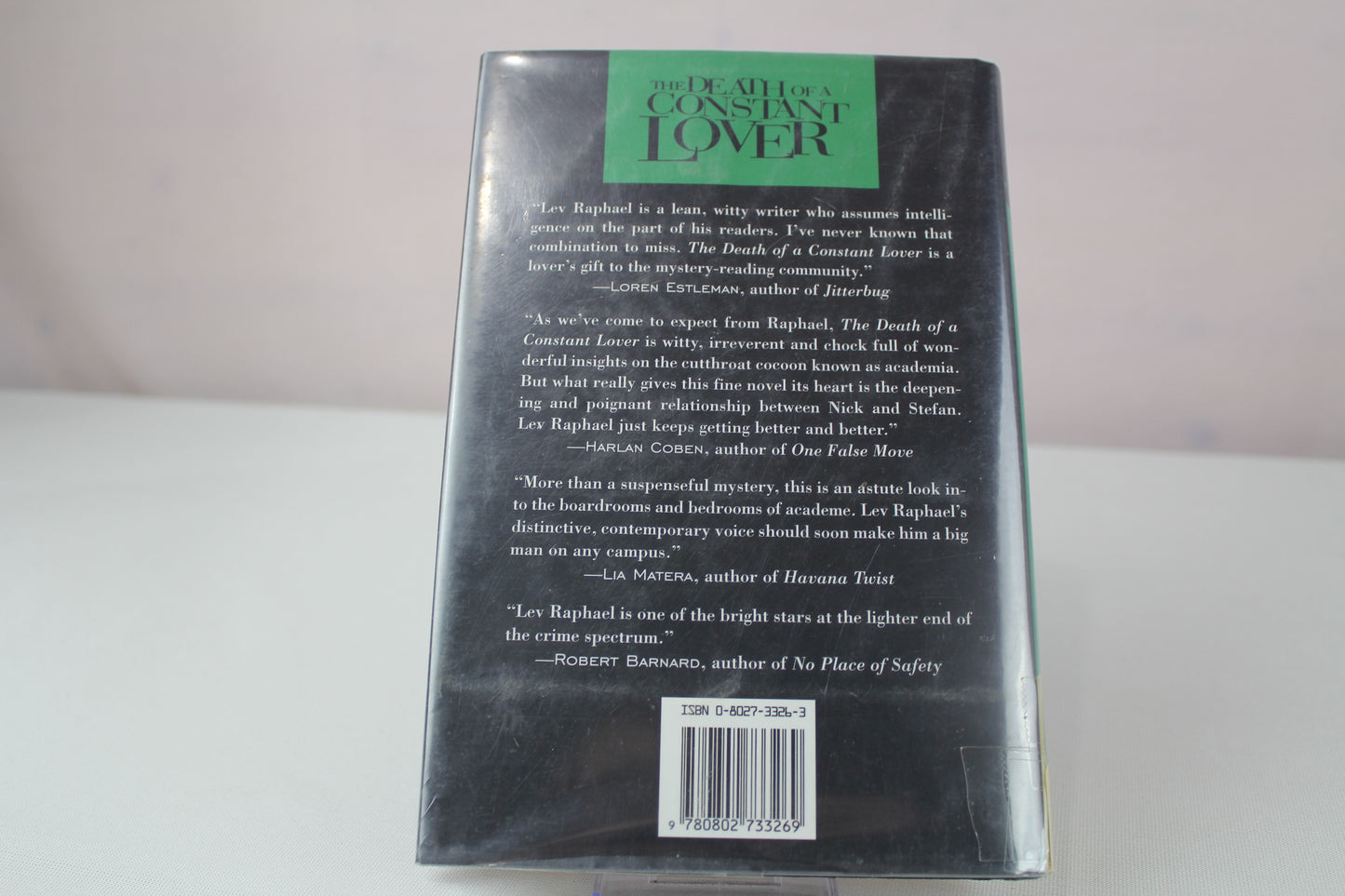 The Death of a Constant Lover: A Nick Hoffman Mystery (Walker Mystery) by Lev Raphael
