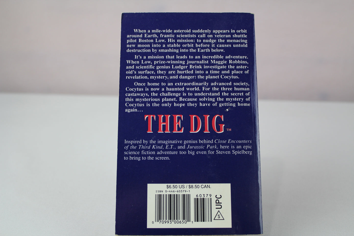 The Dig by Alan Dean Foster, Steven Spielberg, LucasArts Entertainment Company