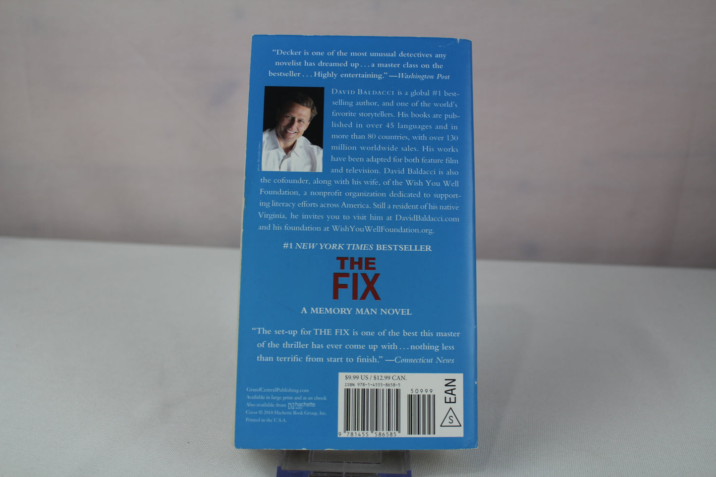 The Fix (Memory Man Series, 3) by David Baldacci