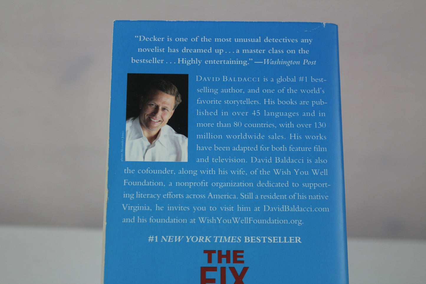 The Fix (Memory Man Series, 3) by David Baldacci