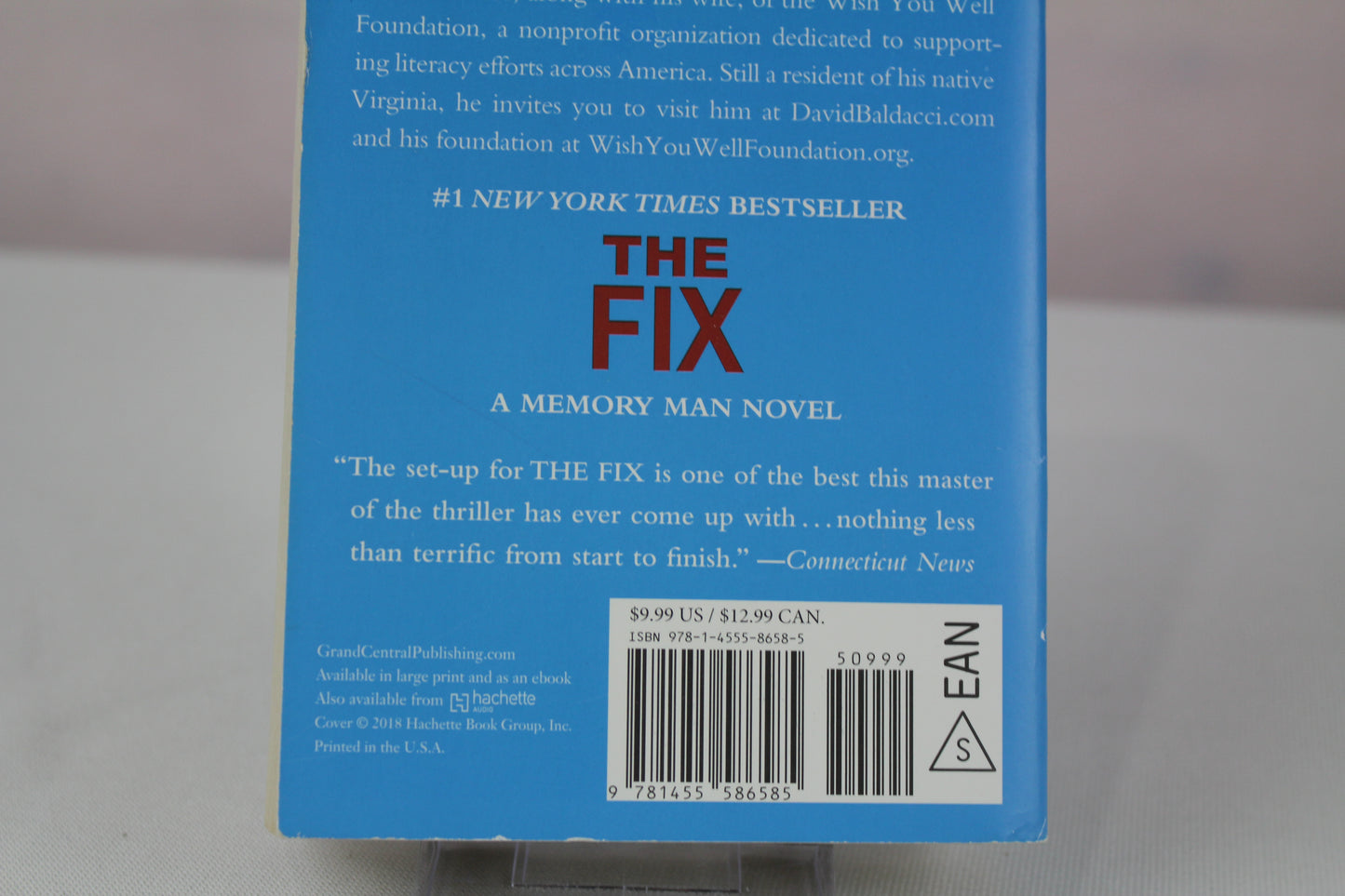 The Fix (Memory Man Series, 3) by David Baldacci