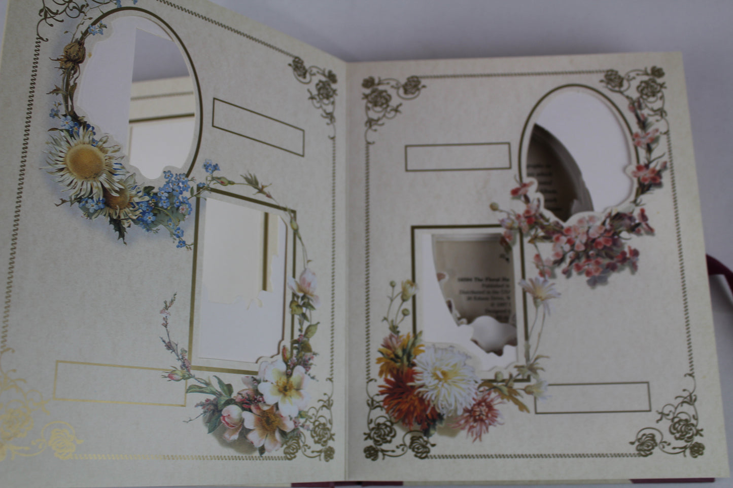 The Floral Harmony: Photograph Album by Bramley