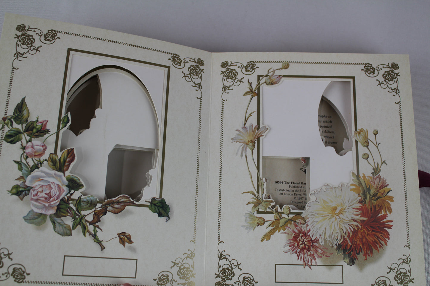 The Floral Harmony: Photograph Album by Bramley