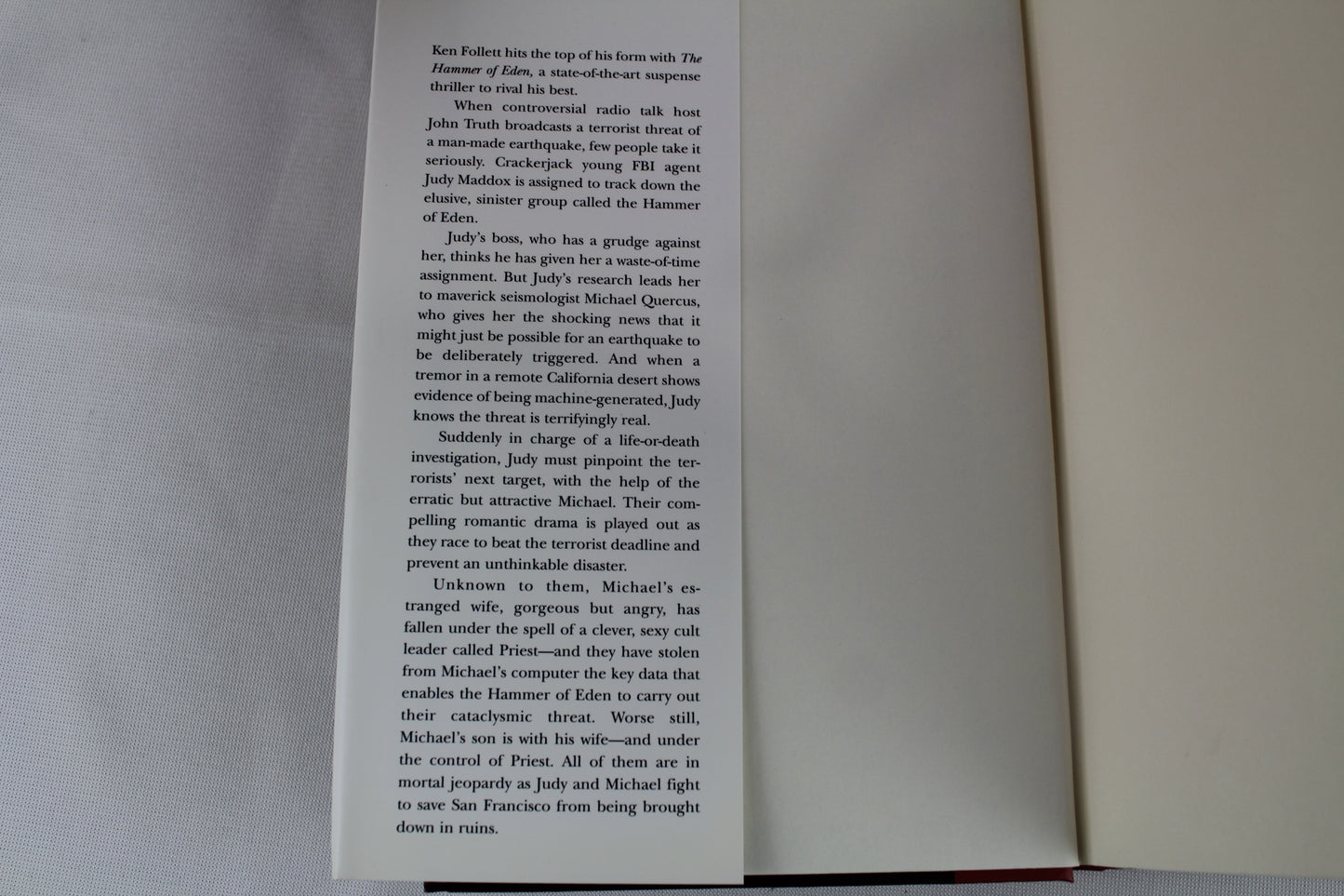 The Hammer of Eden by Ken Follett