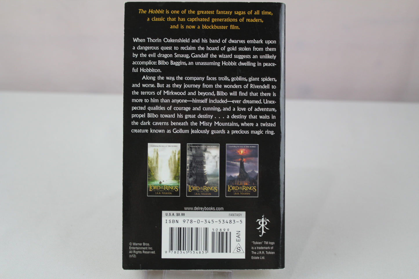 The Hobbit (Movie Tie-in Edition) (Pre-Lord of the Rings) by J.R.R. Tolkien