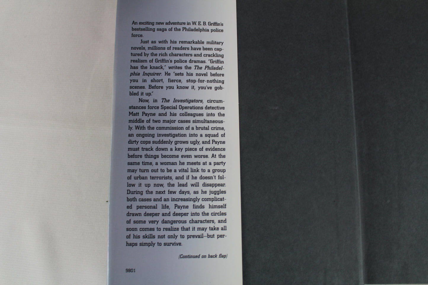 The Investigators (Badge of Honor) by W.E.B. Griffin