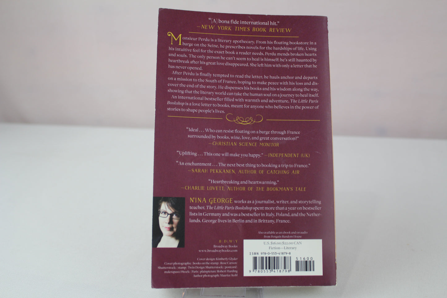 The Little Paris Bookshop: A Novel by Nina George