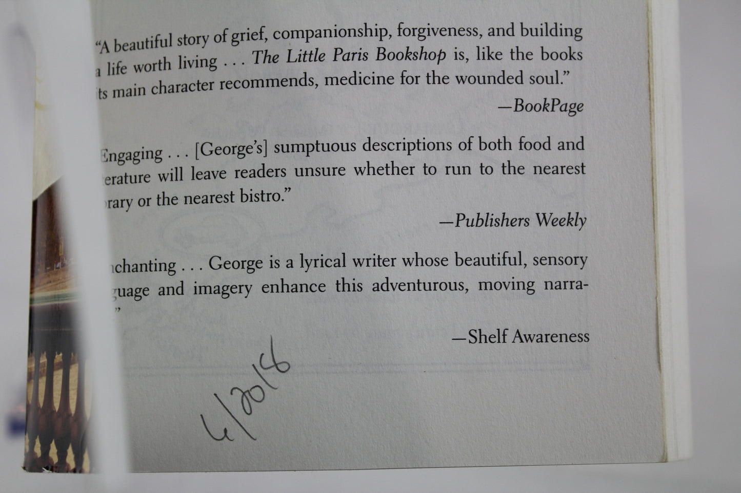 The Little Paris Bookshop: A Novel by Nina George