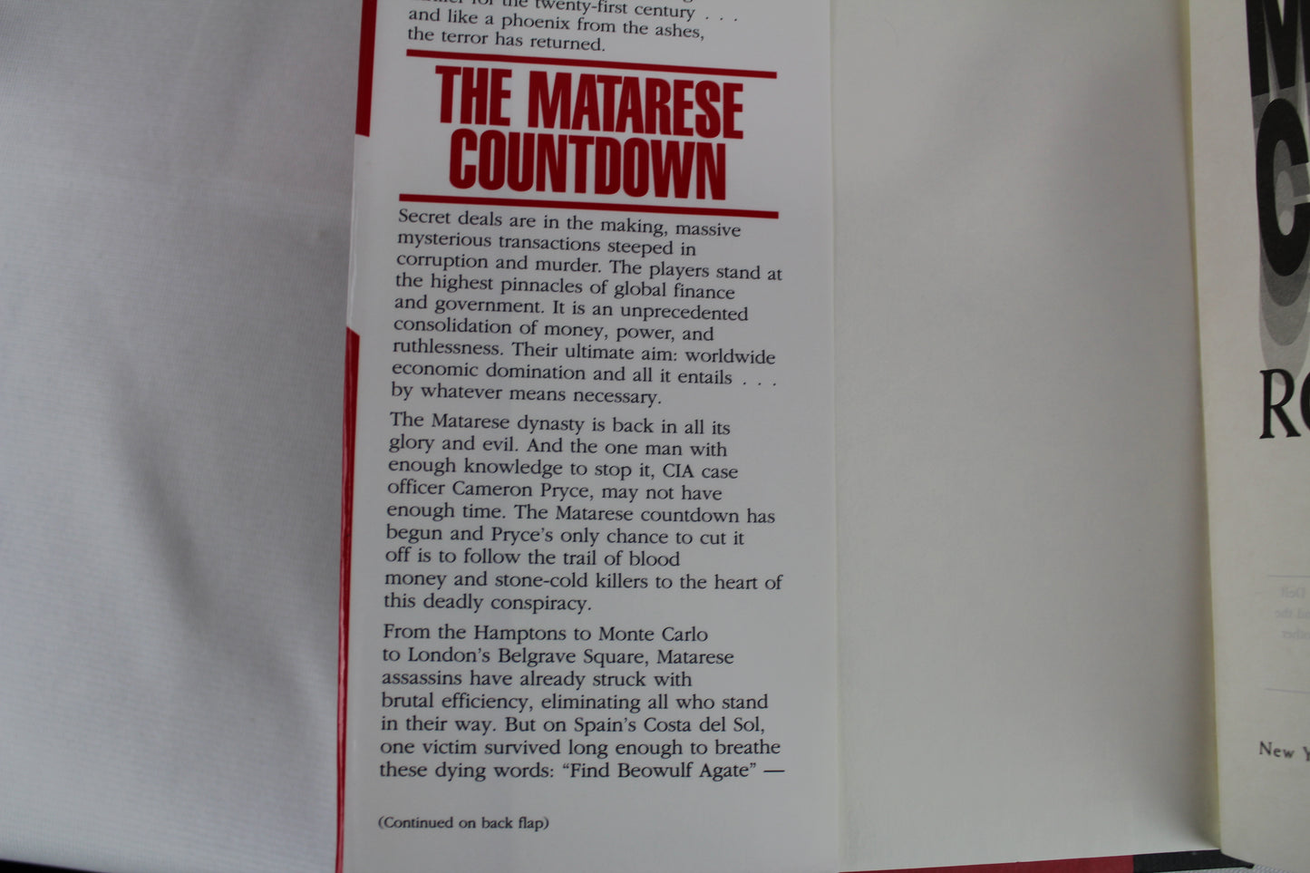 The Matarese Countdown by Robert Ludlum