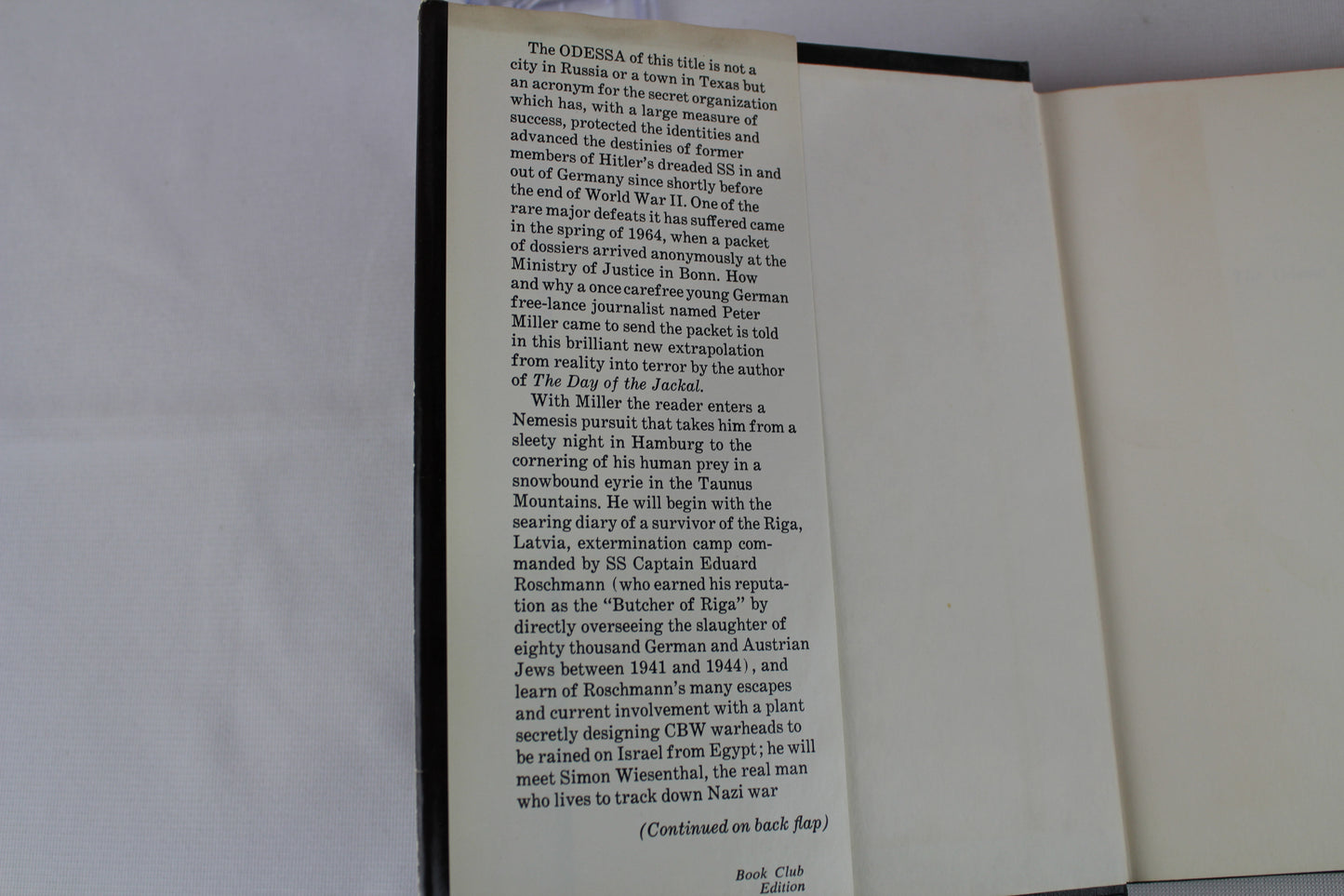 The Odessa File by Frederick Forsyth