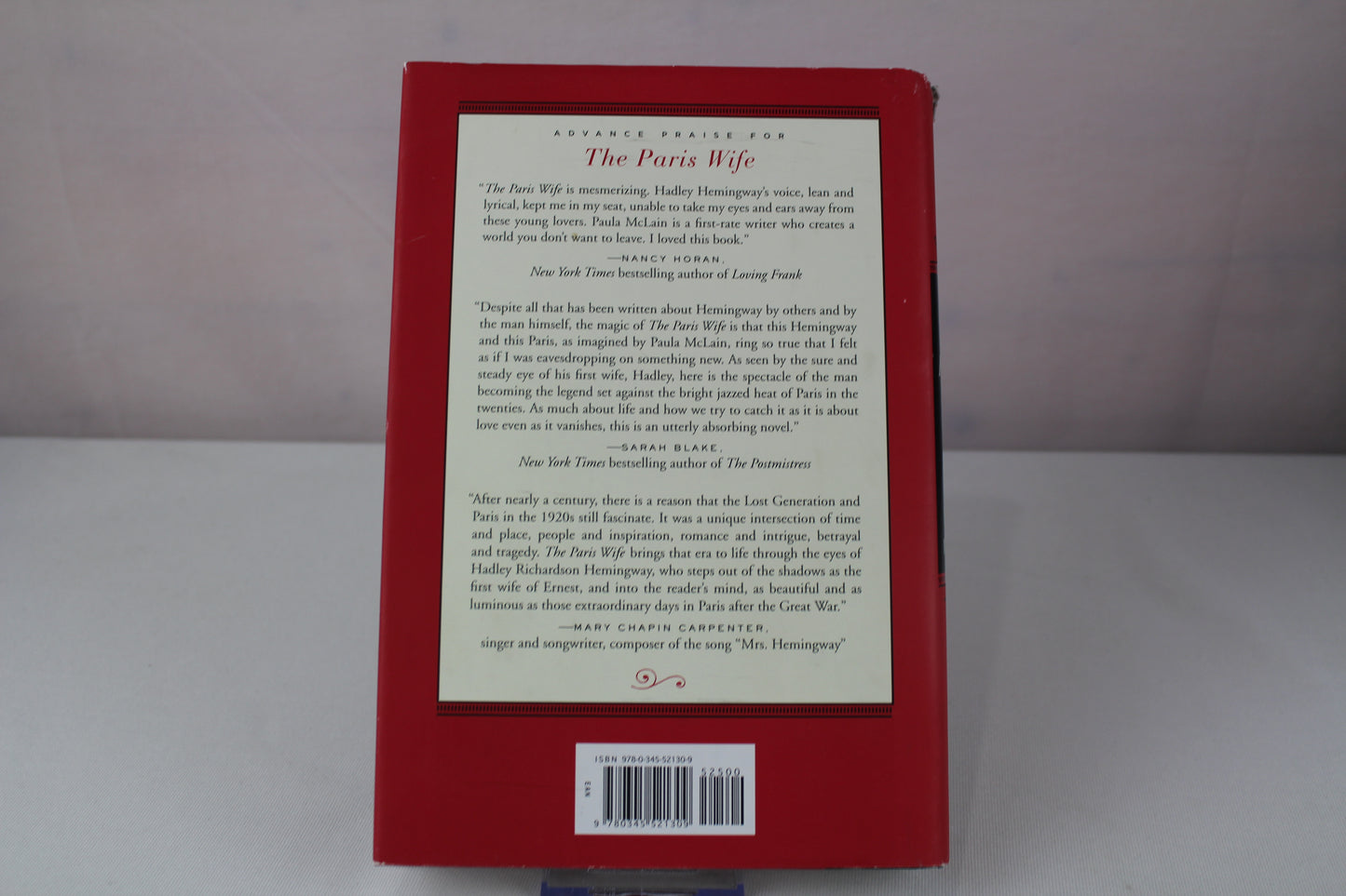 The Paris Wife: A Novel by Paula McLain