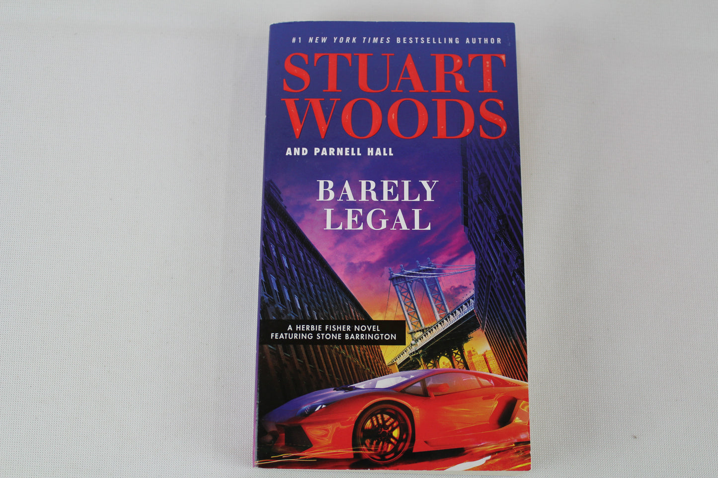 Barely Legal (Herbie Fisher) by Stuart Woods, Parnell Hall