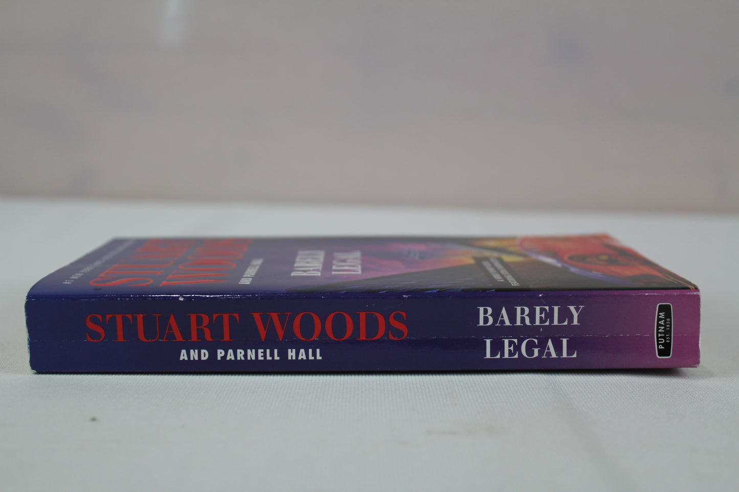 Barely Legal (Herbie Fisher) by Stuart Woods, Parnell Hall