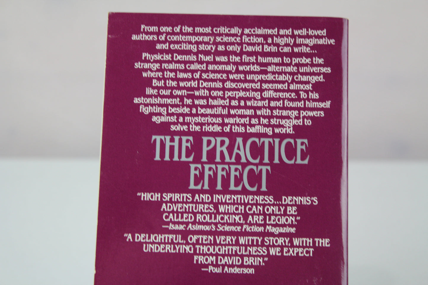 The Practice Effect: A Novel by David Brin