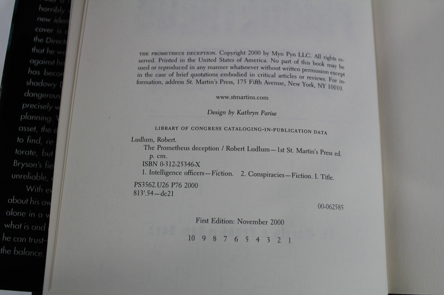 The Prometheus Deception by Robert Ludlum