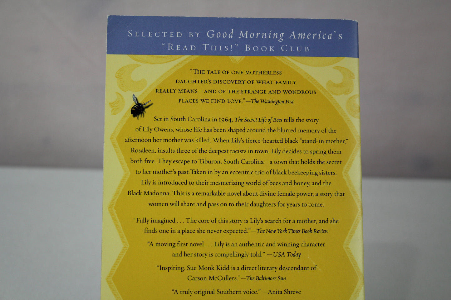 The Secret Life of Bees by Sue Monk Kidd